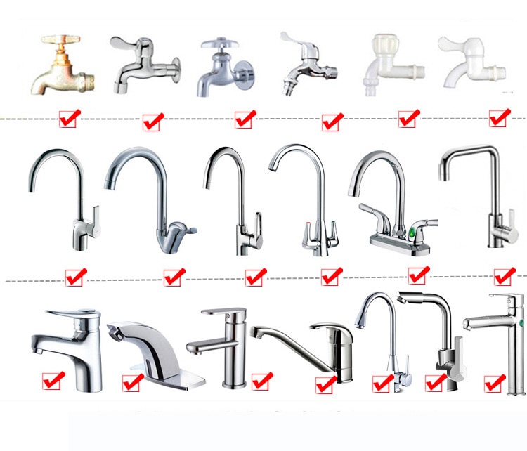 Anpro 360 Degree Swivel Kitchen Faucet Tubs Bathroom Water Saver Tool Hand Washing Faucet Extender Rotating Faucet Aerator Anpro 360 Degree Swivel Kitchen Faucet Tubs Bathroom Water Saver Tool Hand Washing Faucet Extender Rotating Faucet Aerator Color : GREEN|BLUE|PINK|01|02