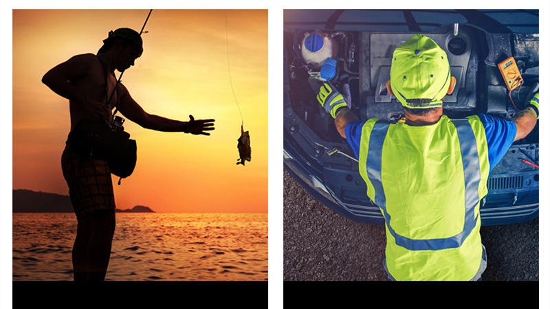 Перчатки для рыбалки на открытом воздухе, волшебный ремешок, без пальцев, светодиодный фонарь, чехол для выживания, кемпинга, пешего туризма, велоспорта, спасательные перчатки Перчатки для рыбалки на открытом воздухе, волшебный ремешок, без пальцев, светодиодный фонарь, чехол для выживания, кемпинга, пешего туризма, велоспорта, спасательные перчатки