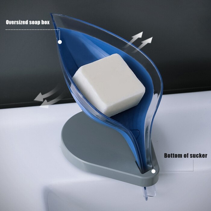 Bathroom Decor Leaf Shape Hollow Soap Holder Drainage Storage Holder Container LXY9 Bathroom Decor Leaf Shape Hollow Soap Holder Drainage Storage Holder Container LXY9