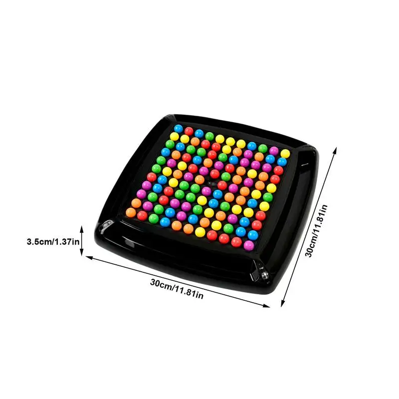 Rainbow Elimination Board Game Rainbow Ball Matching Toys Table Toys Family Interactive Rainbow Chess Children's Toy Puzzle Game Rainbow Elimination Board Game Rainbow Ball Matching Toys Table Toys Family Interactive Rainbow Chess Children's Toy Puzzle Game